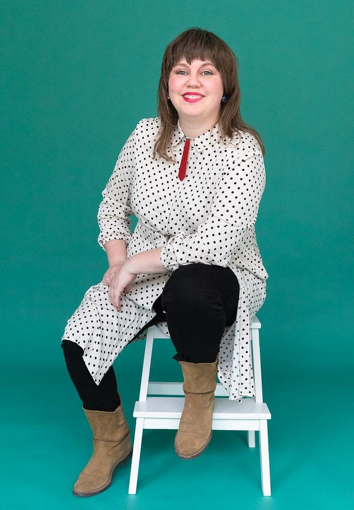 Porträttbild på Pernilla Alexandersson. Foto: Lisbet Spörndly.