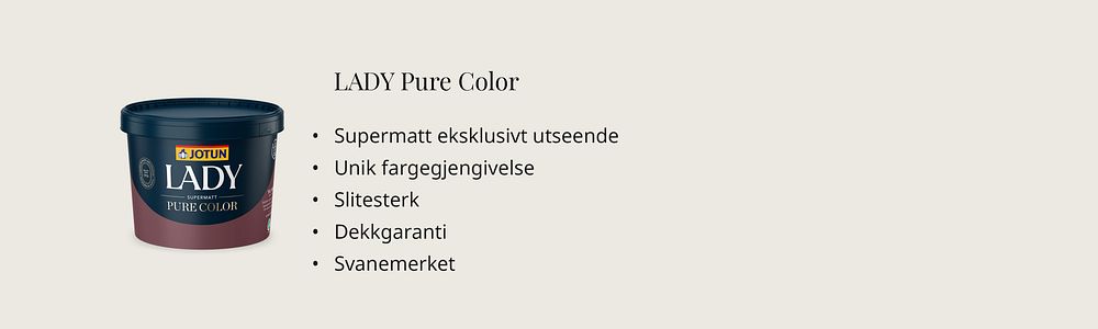 LADY Pure Color