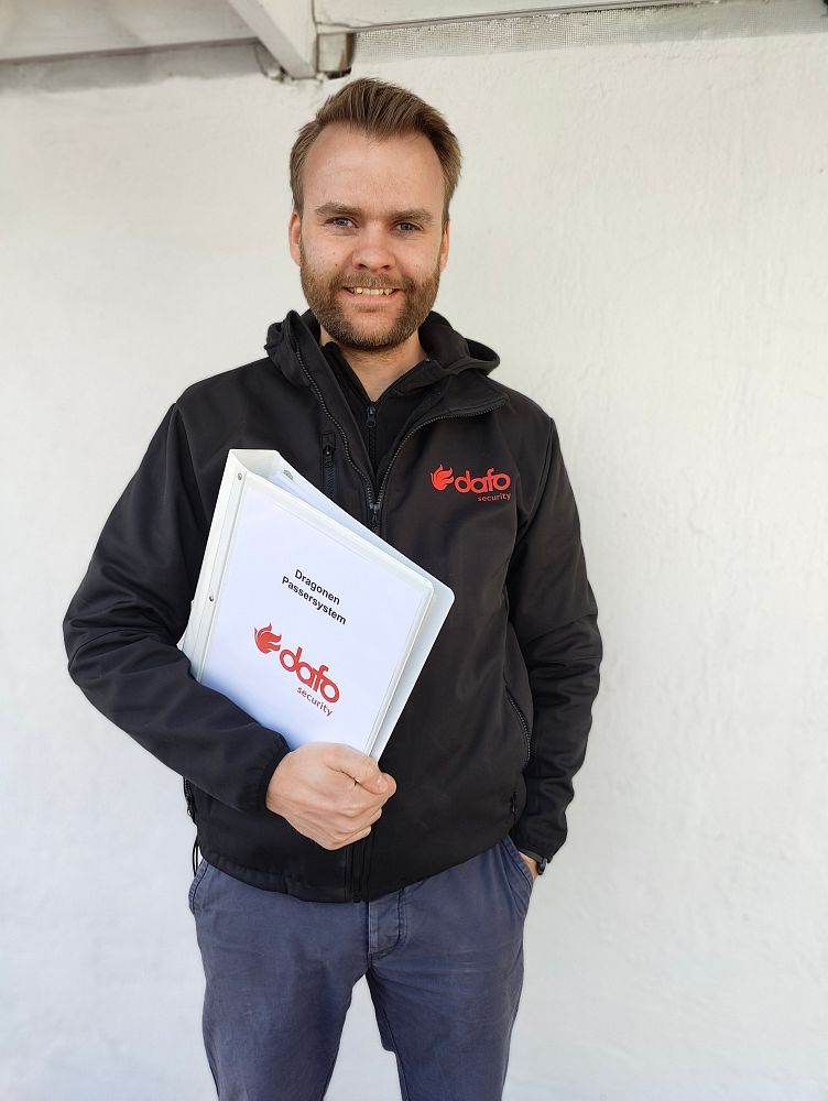 Martin Stamming, projektledare, Dafo Security
