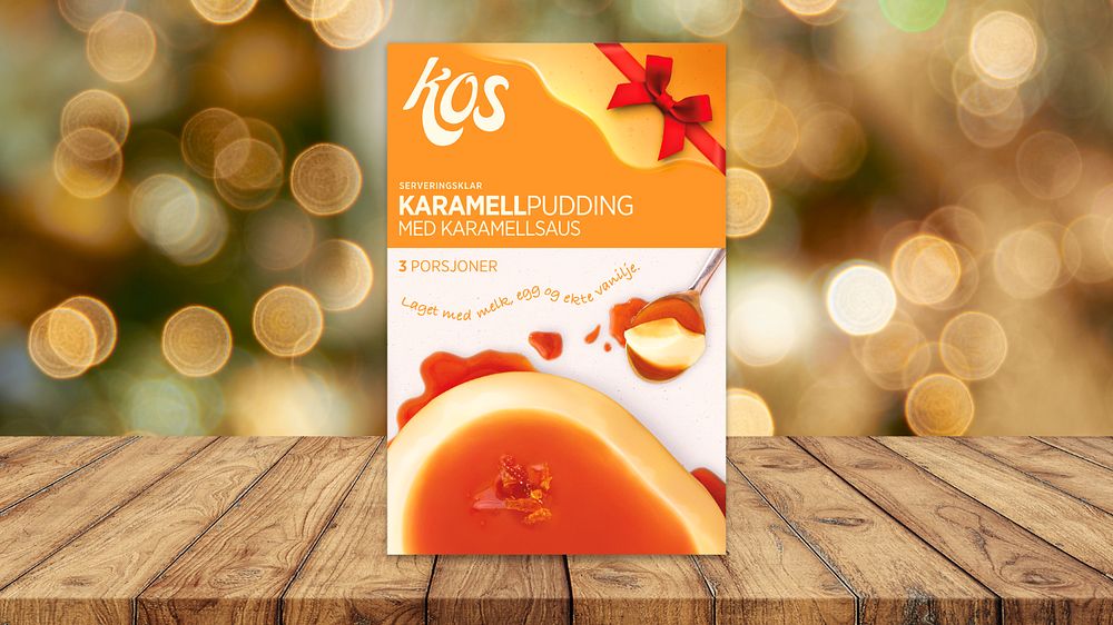 KOS Karamellpudding