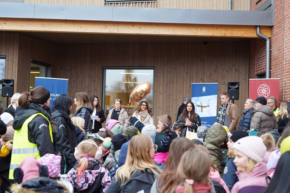 Invigning av Emausskolan i Västerås