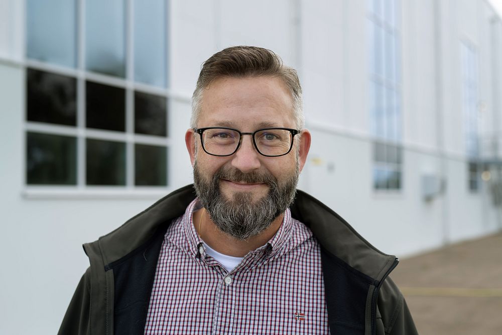 Joakim Ström, energiingenjör och miljöbyggnadssamordnare hos Wikström
