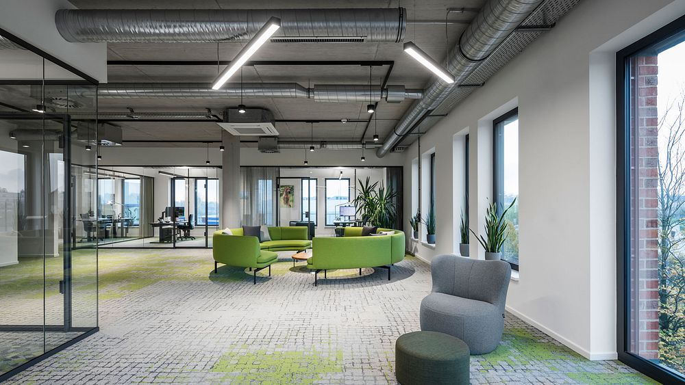 LTS Lichtkanäle im Office der Bunte & Klein GmbH