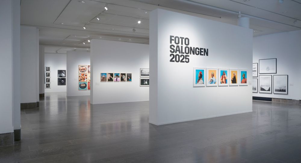 Installationsbild från Fotosalongen 2025