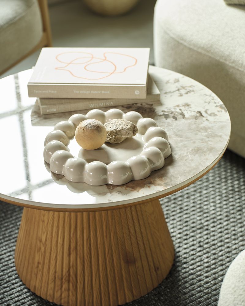 Table basse dans un salon