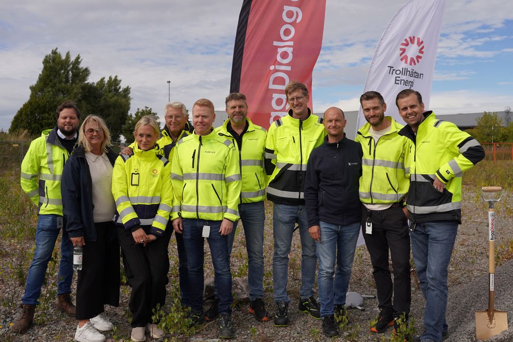 Projektgruppen som ska genomföra byggnationen i partnering