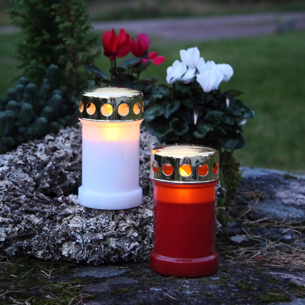 Gravljus med extra lång brinntid