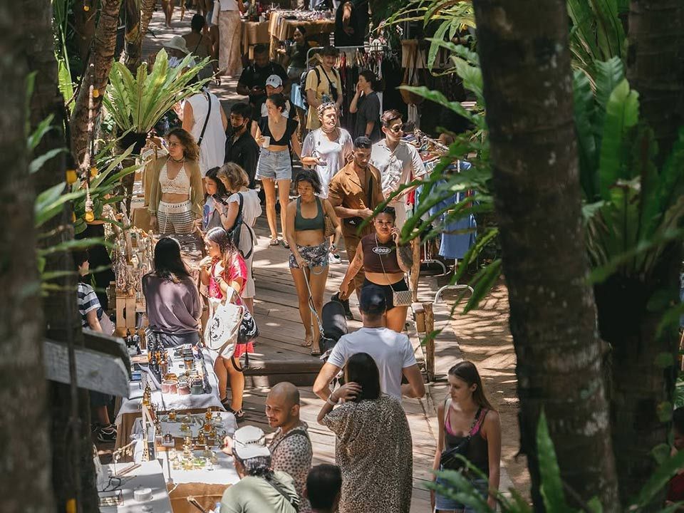 Balinese daily market