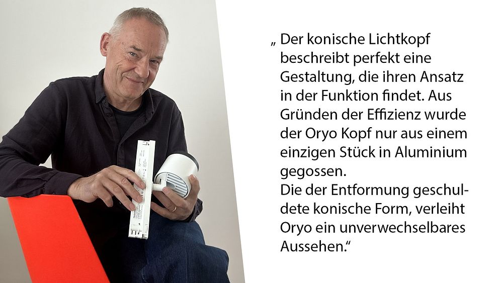 Leuchtenfamilie ORYO. EIN SYSTEM. EINE EINHEIT. EINE SPRACHE.
