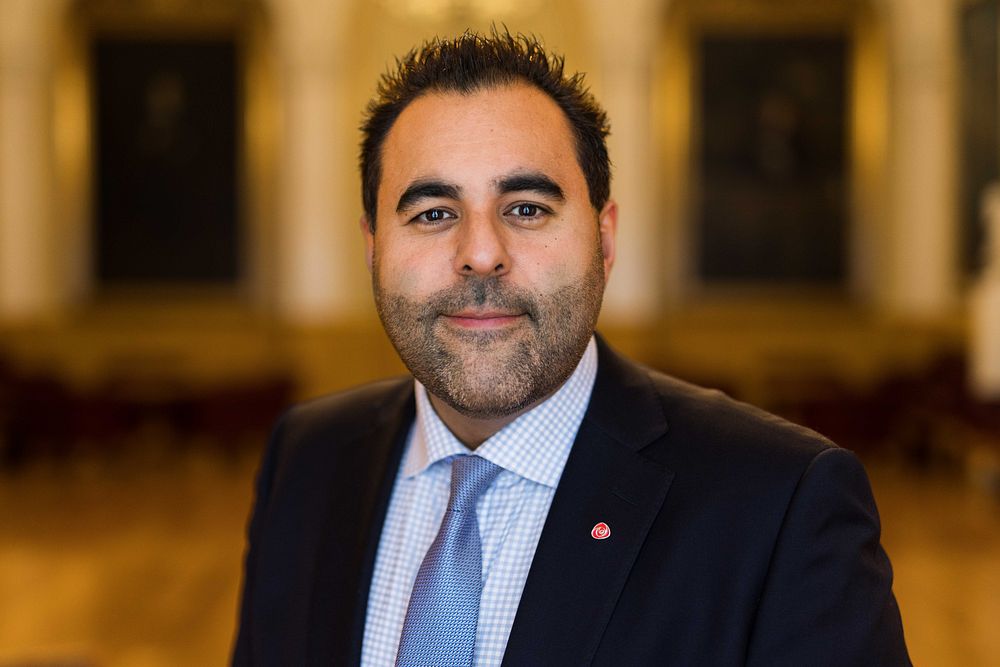Stortingspresident Masud Gharahkhani