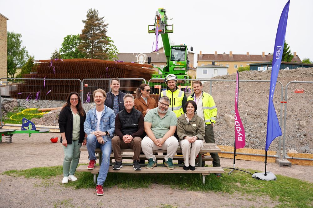 Representanter från Karlskoga kommun och ByggDialog