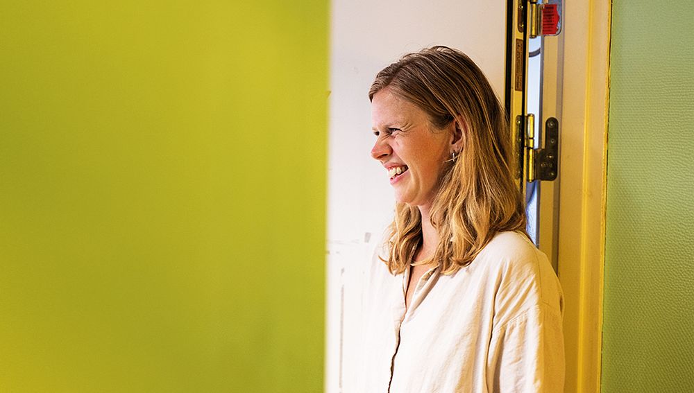 Malva Sinclair, projektledare i Burlövs kommun.