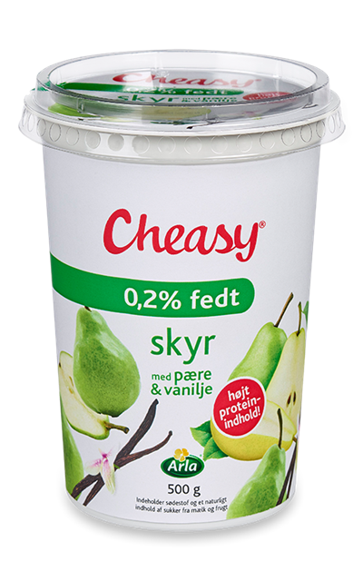 Arla Foods tilbagekalder Cheasy Skyr pære/vanilje 500 g