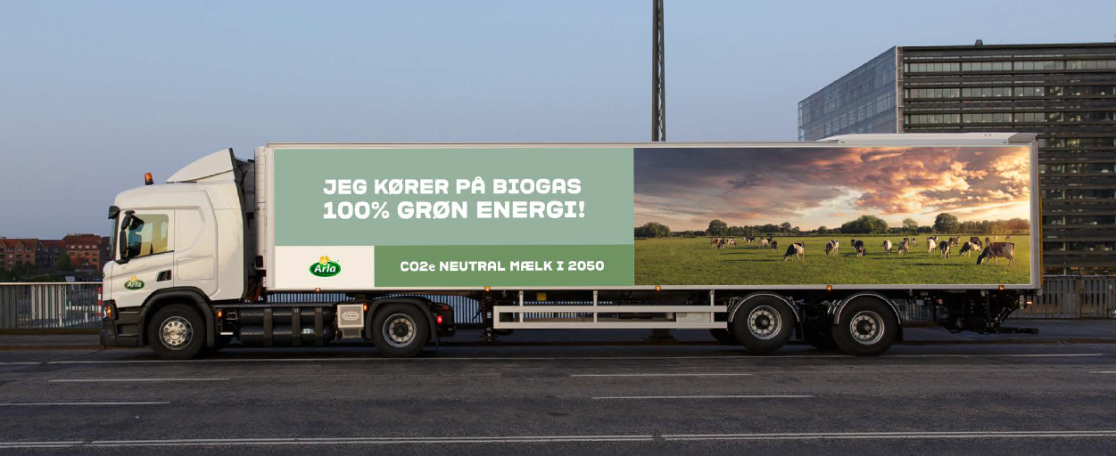 Arla-lastbiler i København skal køre på gylle 