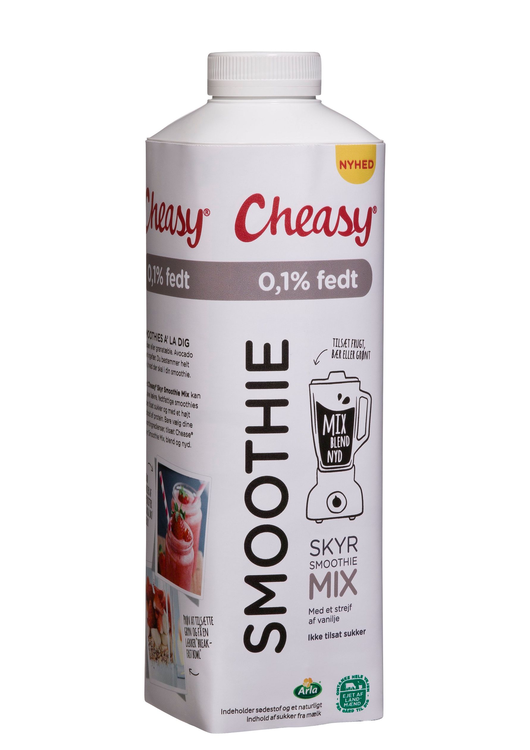 Cheasy lancerer fedtfattig og proteinrig smoothiebase uden tilsat sukker