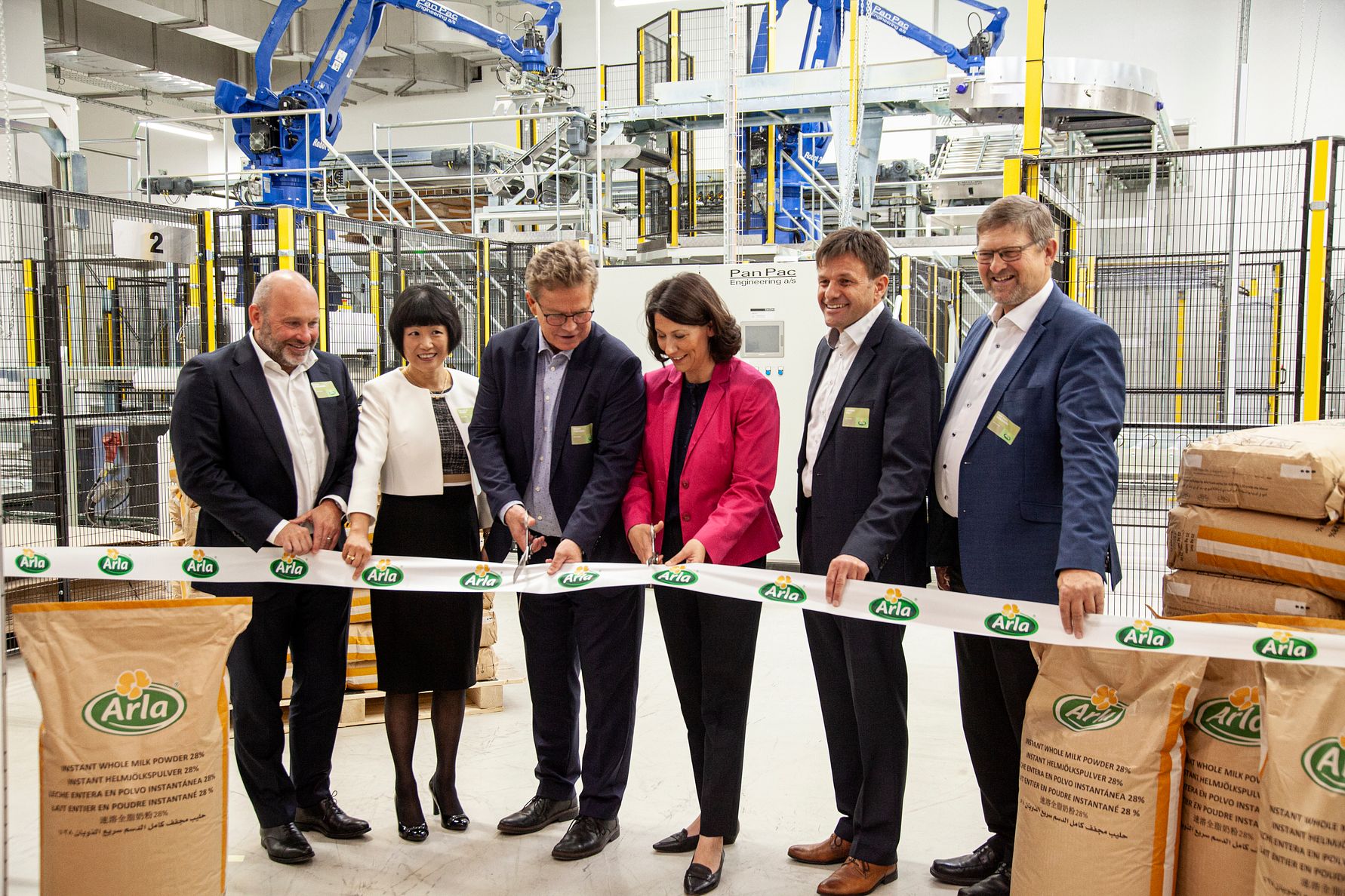 Arla stärkt internationales Geschäft: Neue Produktionsanlage für 190 Millionen Euro eingeweiht