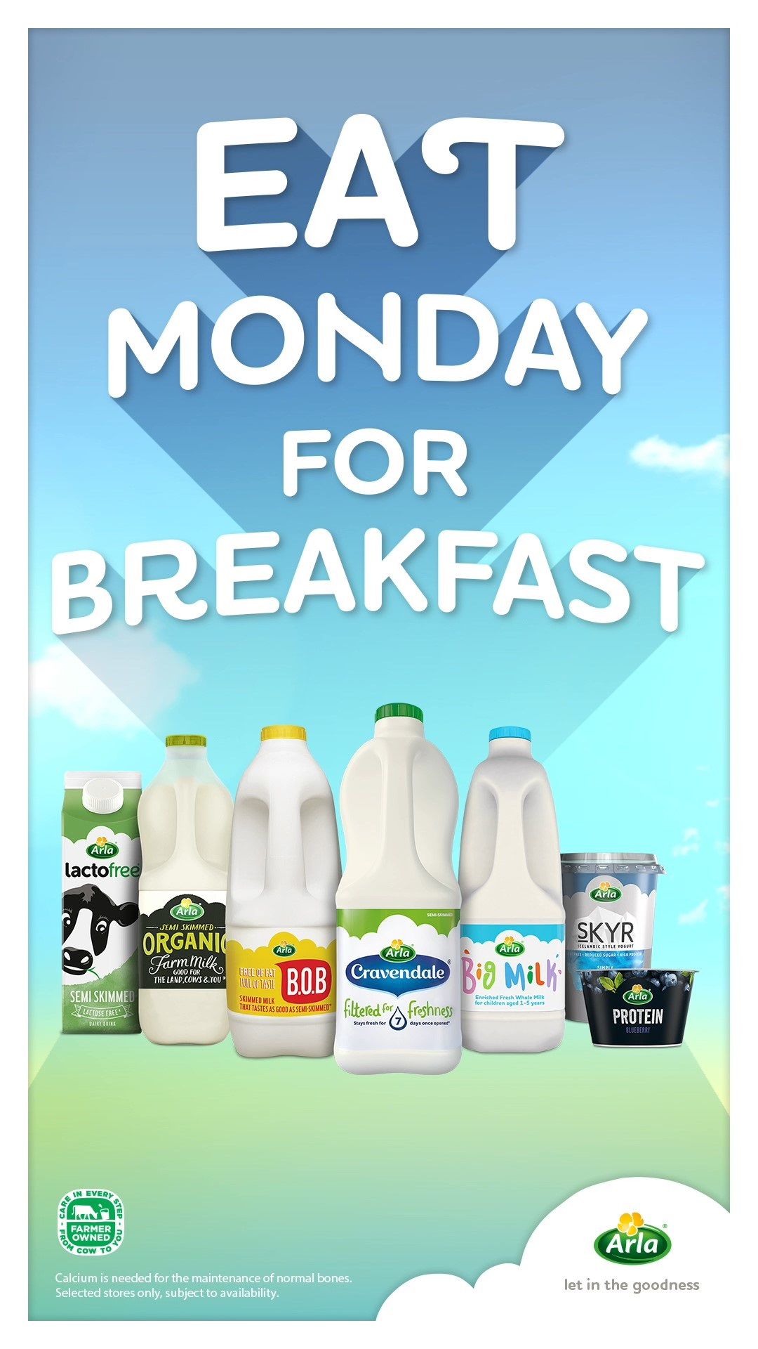 Arla Foods invites people to 'Eat Monday for Breakfast' with new campaign