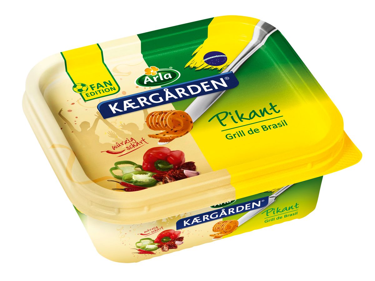 Arla Kærgården® Pikant Grill de Brasil – die Fan-Edition zur Fußball-WM