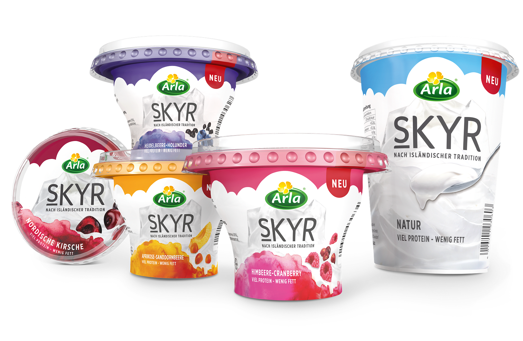 Isländisches Traditionsprodukt neu entdeckt: Arla® Skyr ab Juni auch in Deutschland